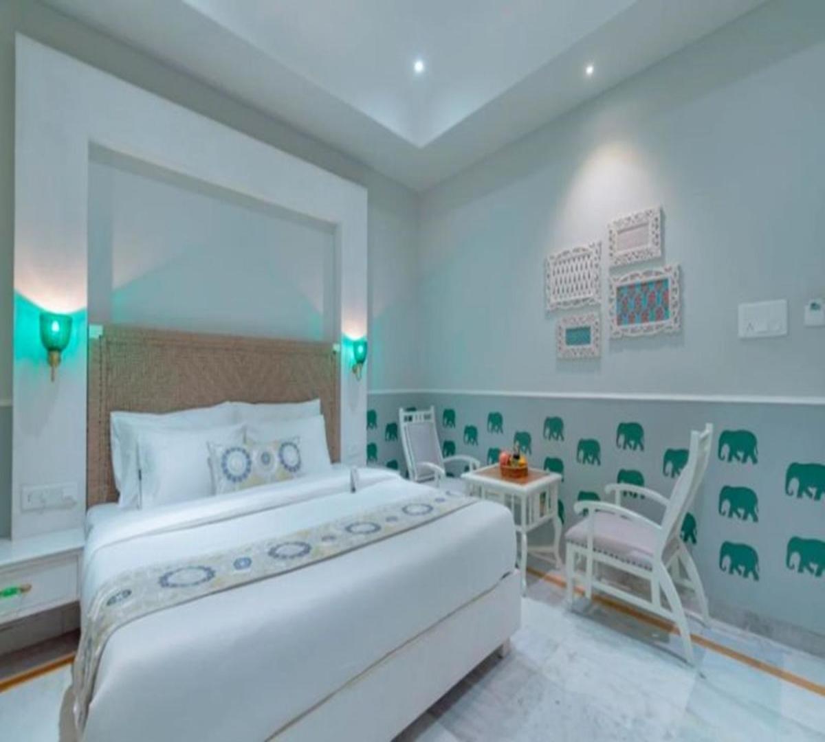 Jaipur Bungalow Hotell Exteriör bild